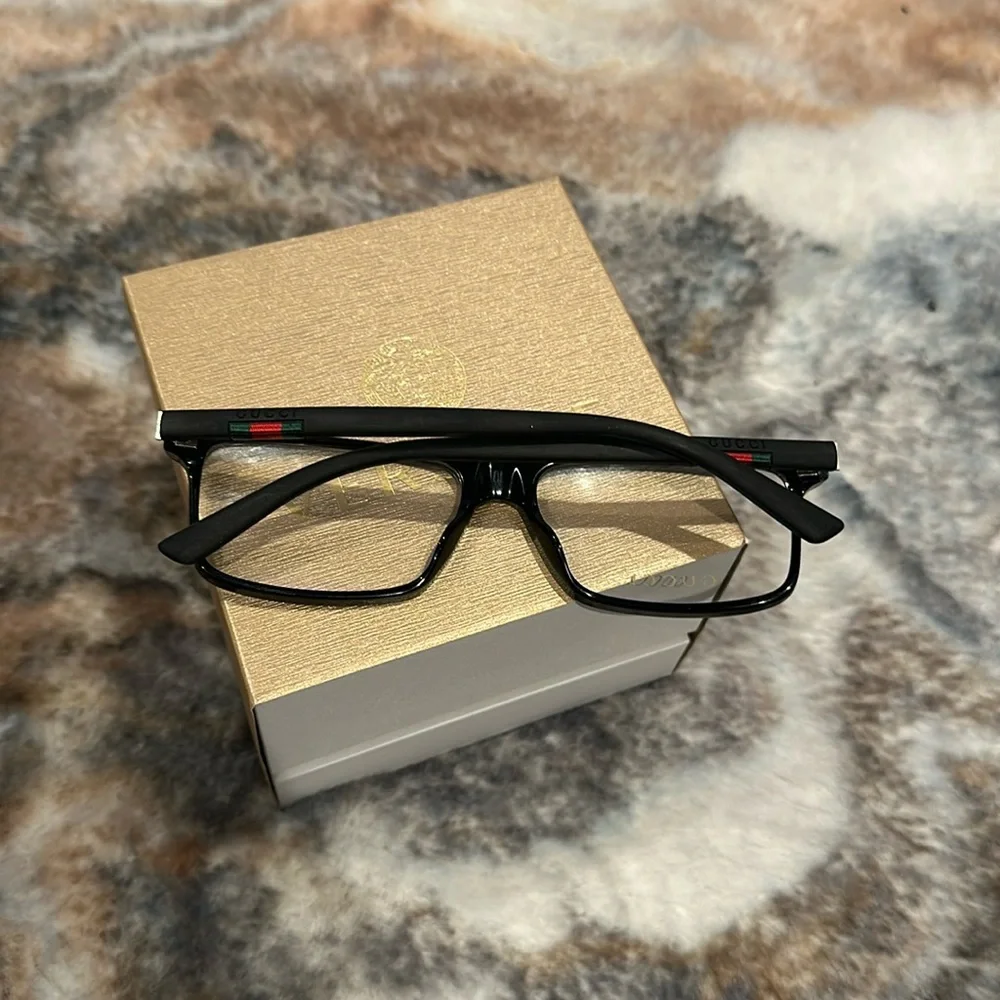 Gucci black 58 mm eyeglasses men’s